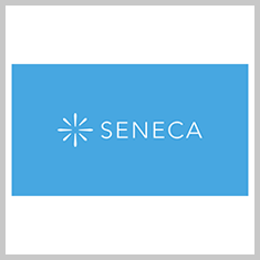 Seneca logo and link